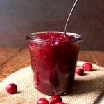 Cranberry Jam Fridge Style No pectin