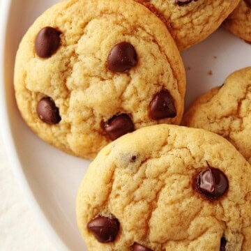 Pudding Chocolate Chip Cookies @crunchycreamysw