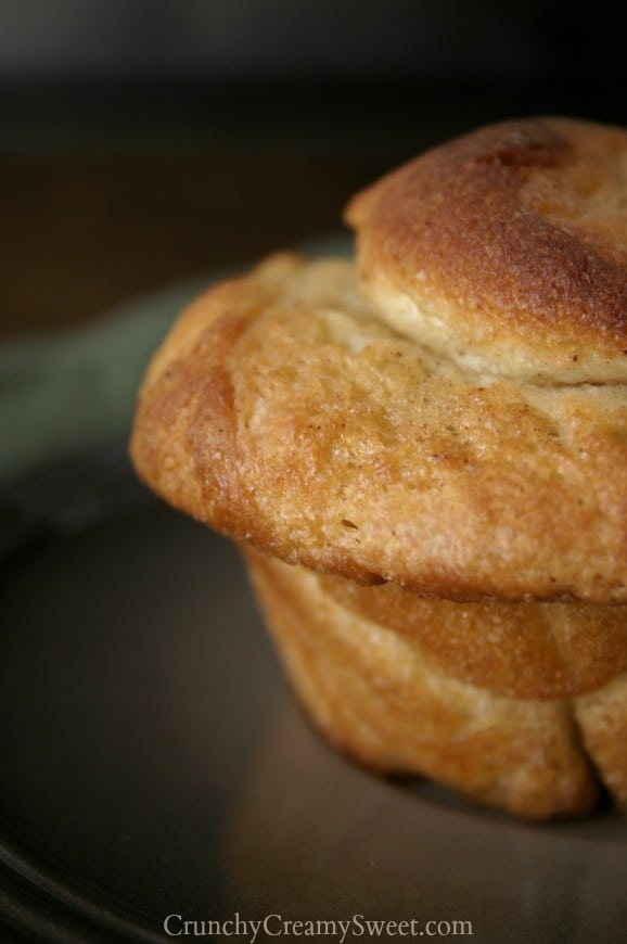 Monkey Bread Muffins CrunchyCreamySweet.com