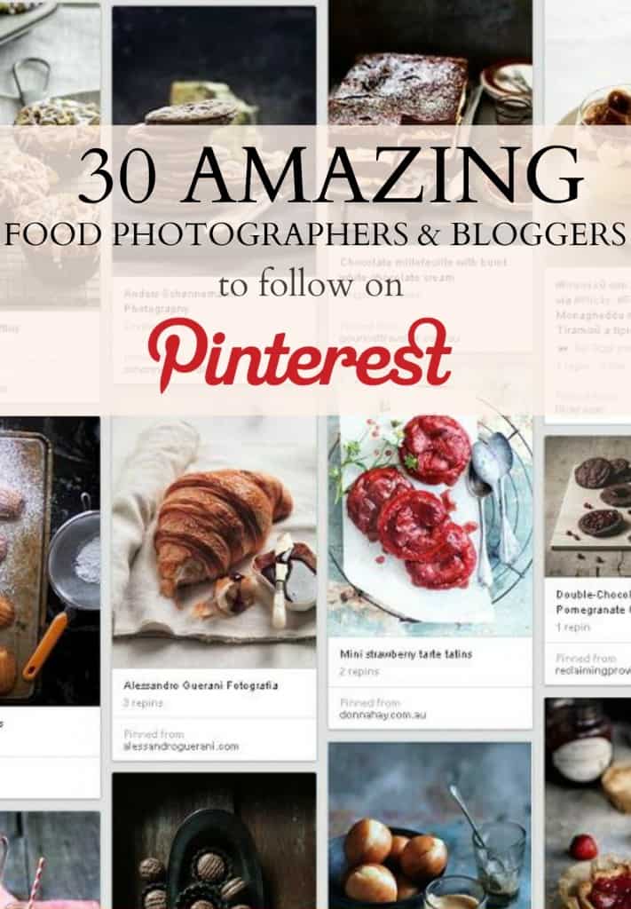 30 amazing food photographers on pinterest