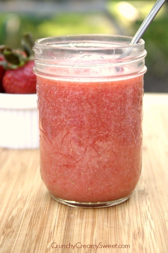 Strawberry Coulis (a dessert topping)