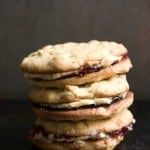 Peanut Butter and Jelly Sandwich Cookies