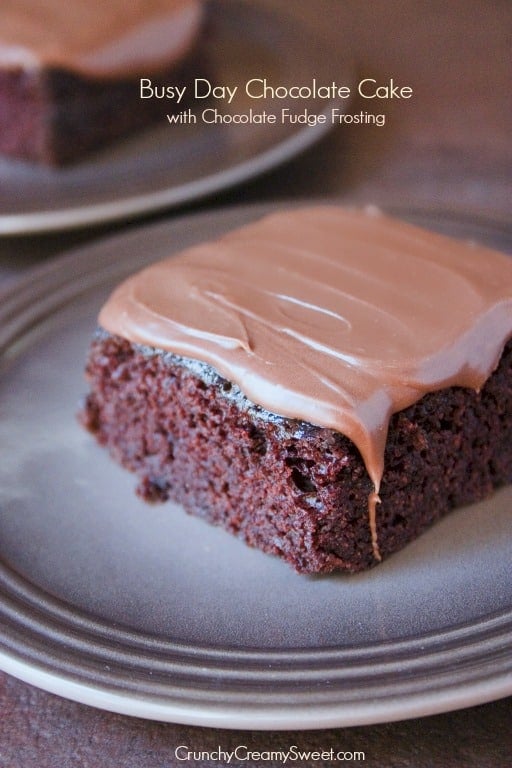 The best and easiest chocolate cake!