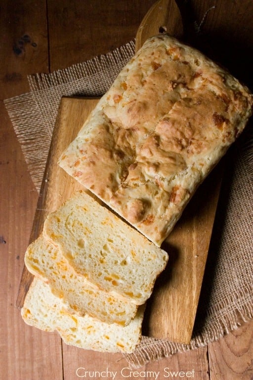 Quick and easy cheese bread recipe.