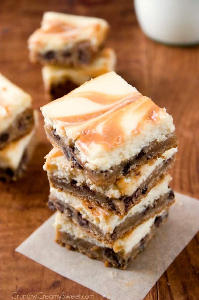 Cheesecake Chocolate Chip Cookie Bars