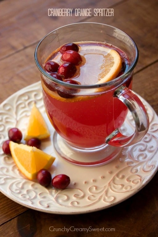 Cranberry Orange Spritzer Recipe