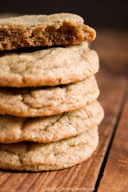 Gingerbread Snickerdoodles - a classic cookie with holiday flavors