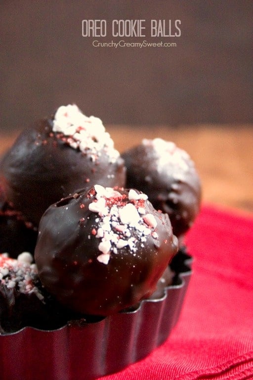 Holiday Oreo Cookie Balls Recipe