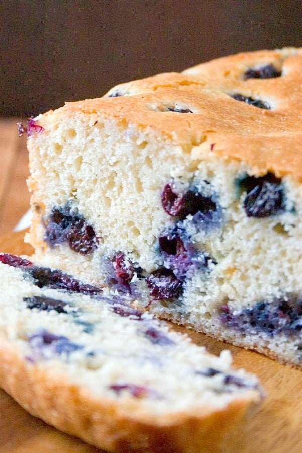 Blueberry Bread a Blueberry Quick Bread Recipe