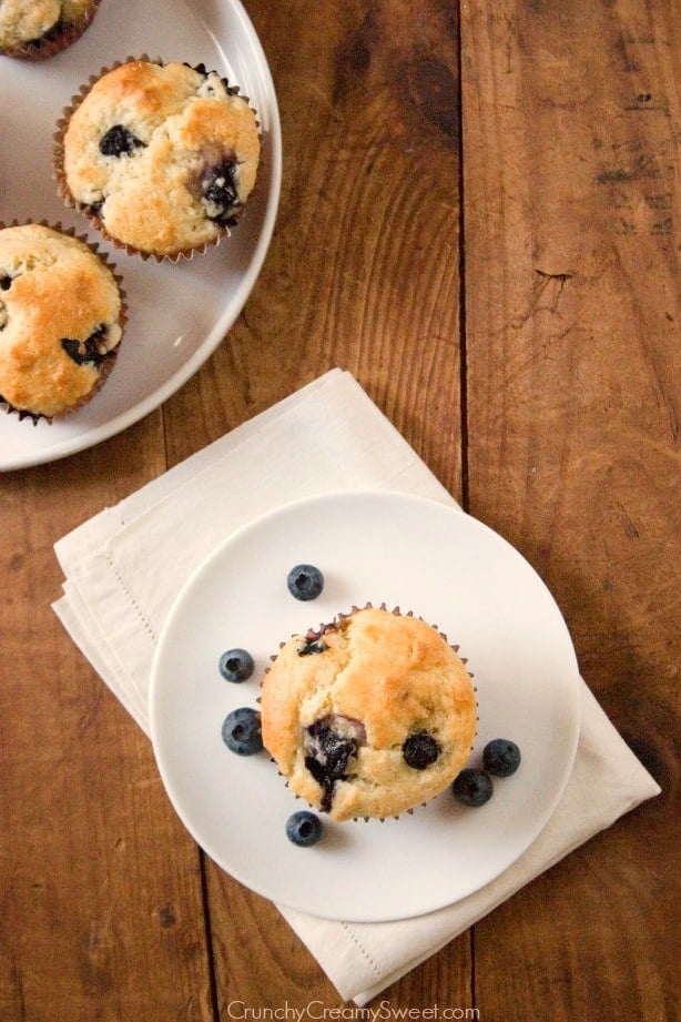 Muffins with Blueberries