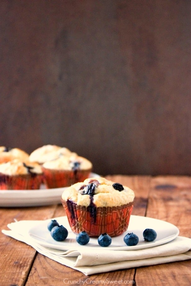 Easy Blueberry Muffins