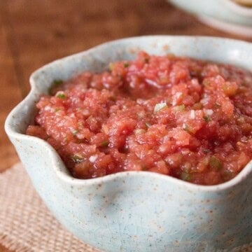 Fresh Homemade Salsa