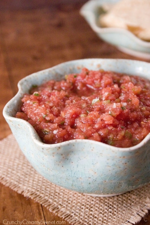 Fresh Homemade Salsa