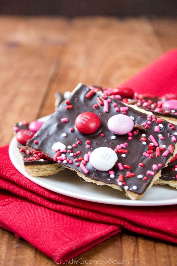 Valentine's Day Chocolate Bark