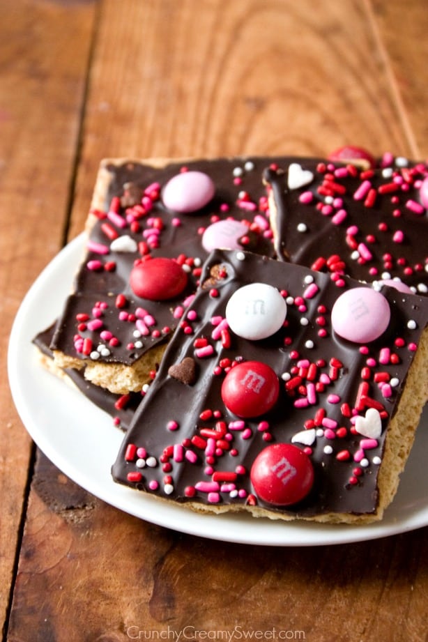 Valentine's Day Choco Bark