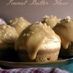 Spice Donut Muffins with PB frosting