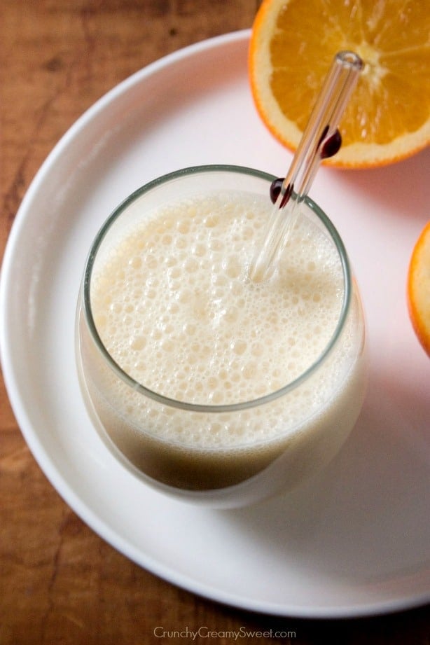 orange smoothie