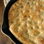 skillet focaccia 150x150 Breads, Rolls and Muffins