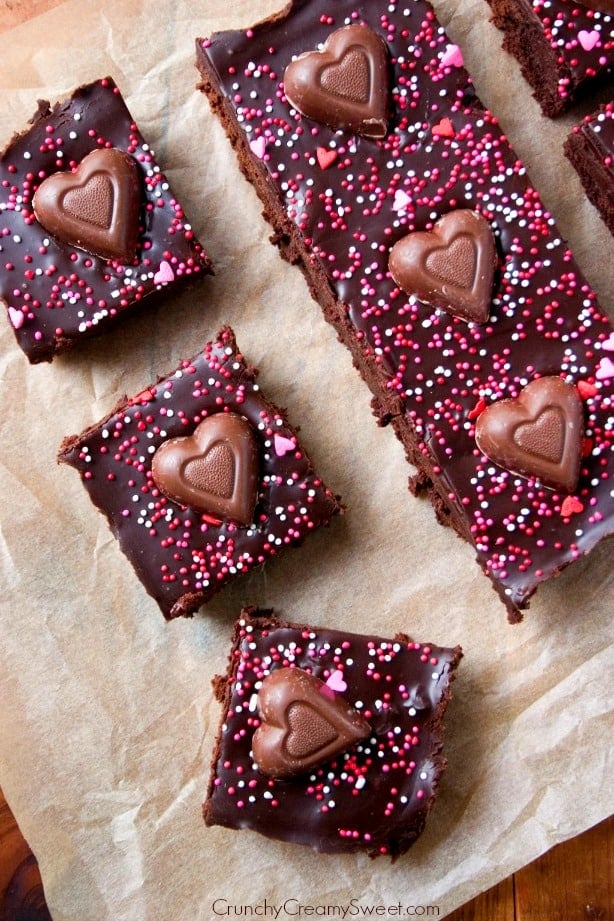 Brownies for Valentine's Day