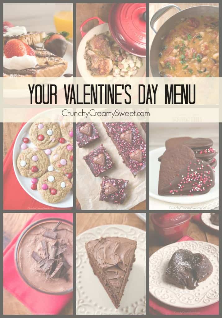 Valentine's Day Menu