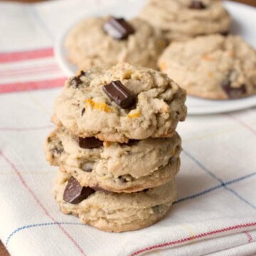 chocolate orange cookies