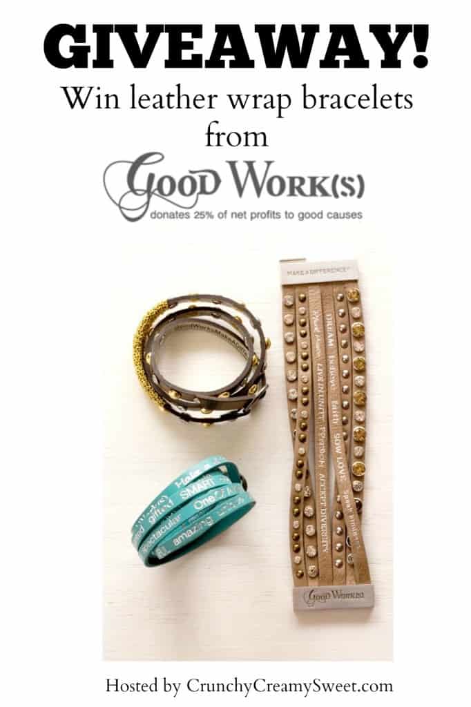 Good Work(s) Leather Wrap Bracelets Giveaway!