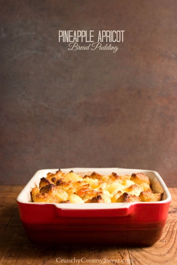 Pineapple Apricot Bread Pudding 1