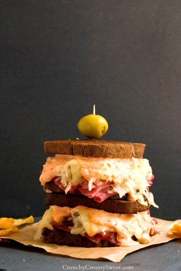 Perfect Spicy Reuben Sandwich