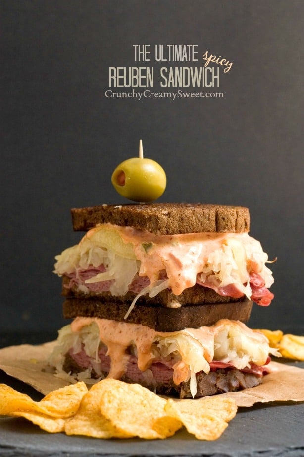 The Ultimate Spicy Reuben Sandwich