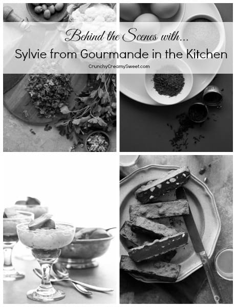 Behind the Scenes with Sylvie from Gourmande in the Kitchen - food photography series