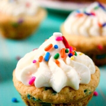 Frosted Sugar Cookie Cups
