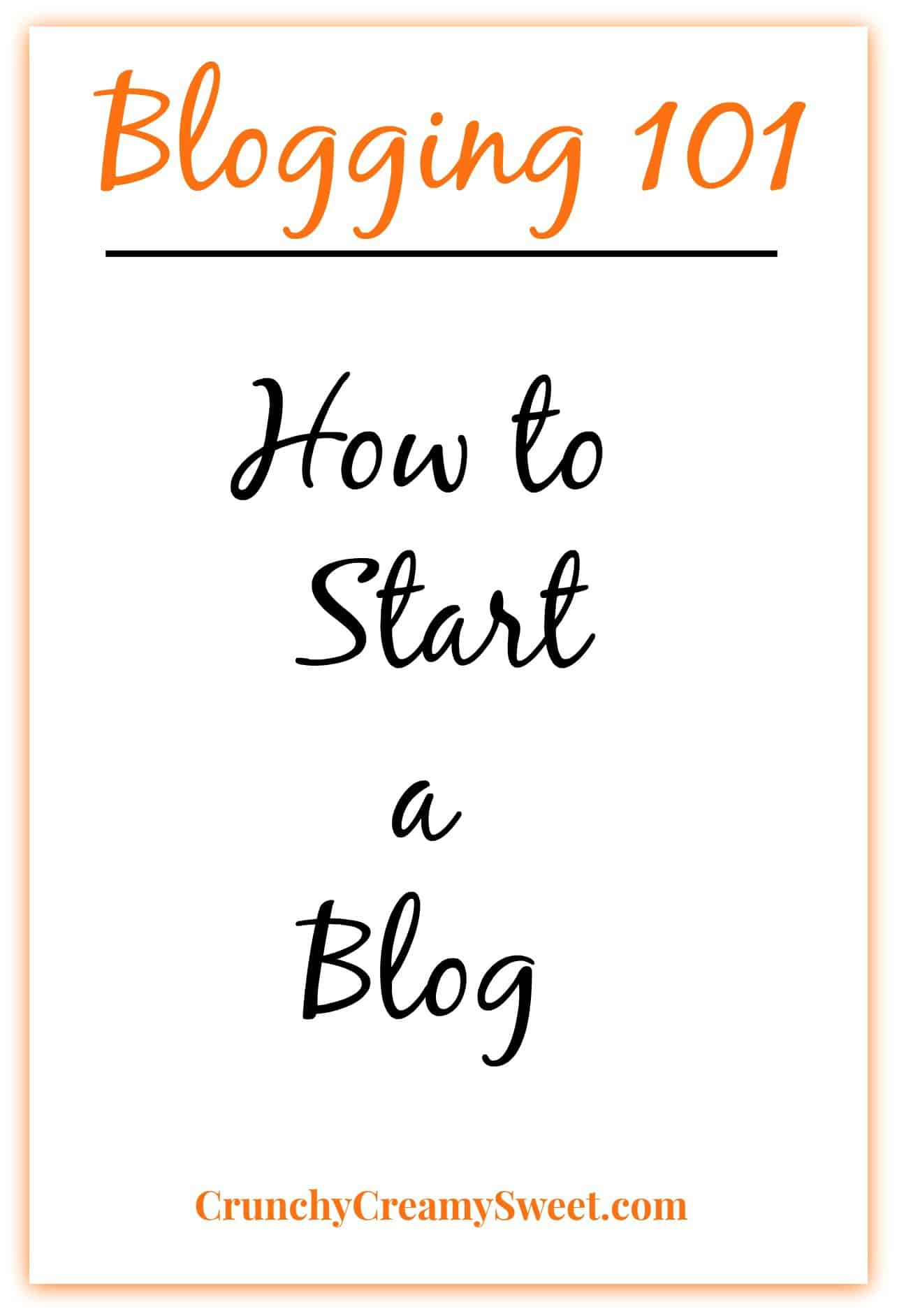 Blogging 101 How to Start a Blog the beginning Blogging 101   How to Start a Blog