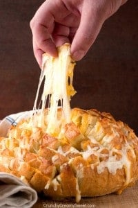 Easy Cheesy Garlic Pull Apart Bread 200x300 15 Best Game Day Recipes