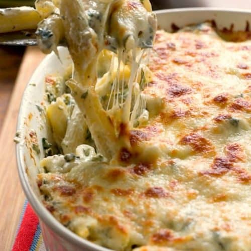 Baked Spinach Cheese Dip Recipe