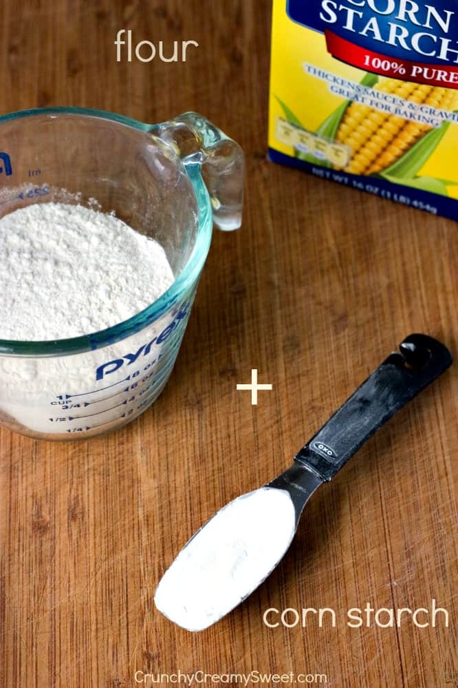 Homemade cake flour