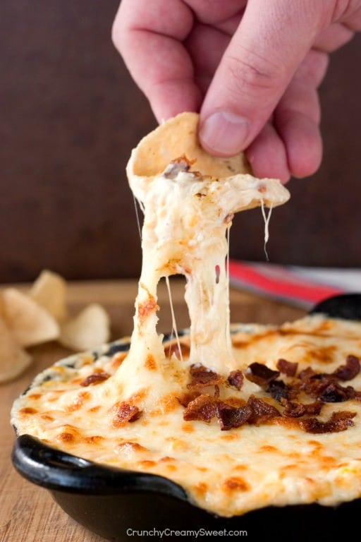 Hot Corn and Bacon Dip