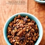 Pumpkin Nutella Slow Cooker Granola