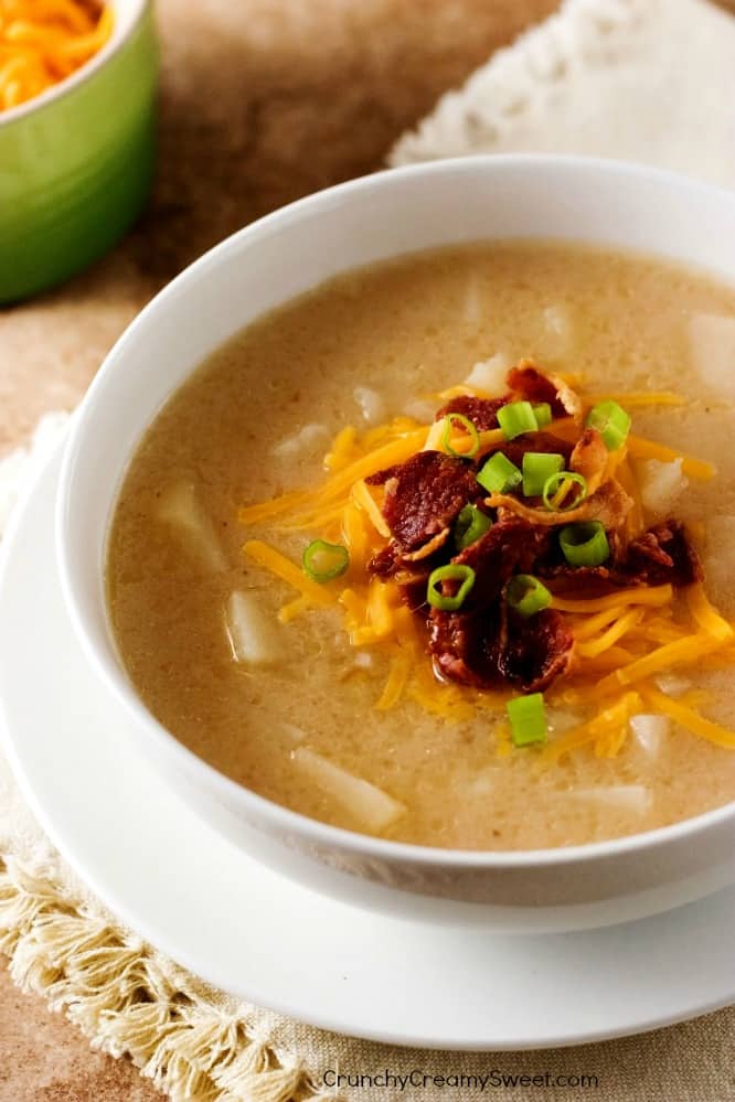 Slow Cooker Baked Potato Soup