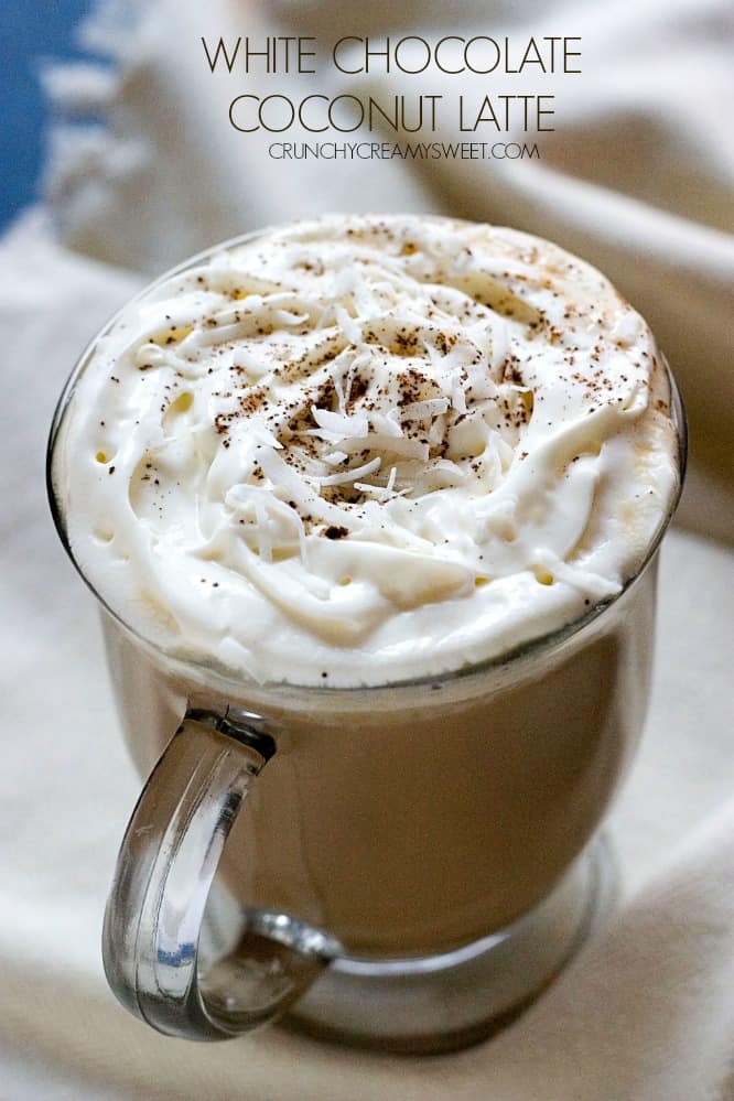 White Chocolate Coconut Latte