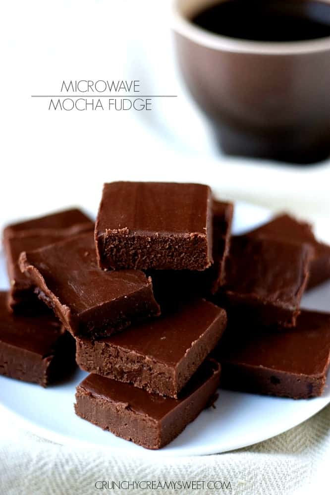 Microwave Mocha Fudge