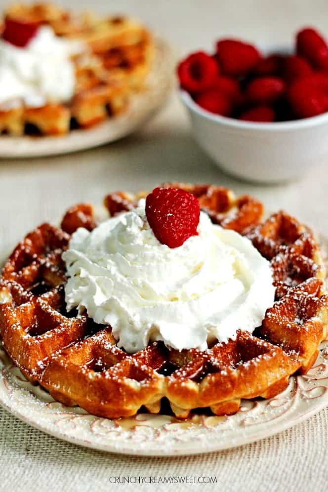 Our Favorite Sunday Waffles The Best Waffles Ever Peanut Butter Jelly Pancakes Recipe Card