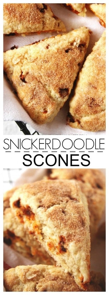 Snickerdoodle Scones @crunchycreamysw