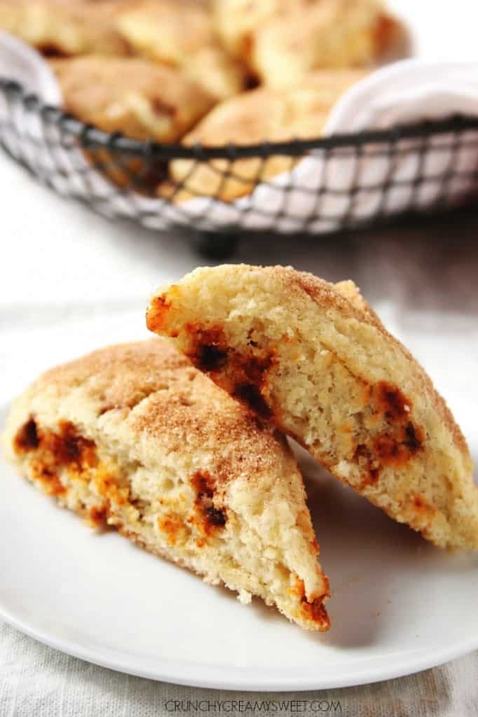 Snickerdoodle Scones that everyone loves