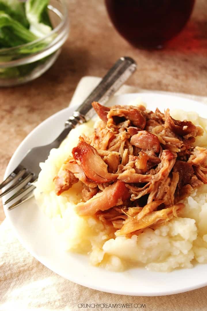 Slow Cooker Sweet Garlic Chicken