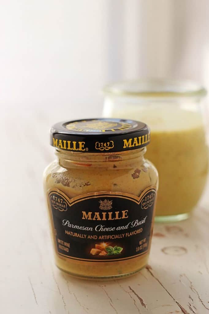 Maille Parmesan Cheese and Basil Mustard