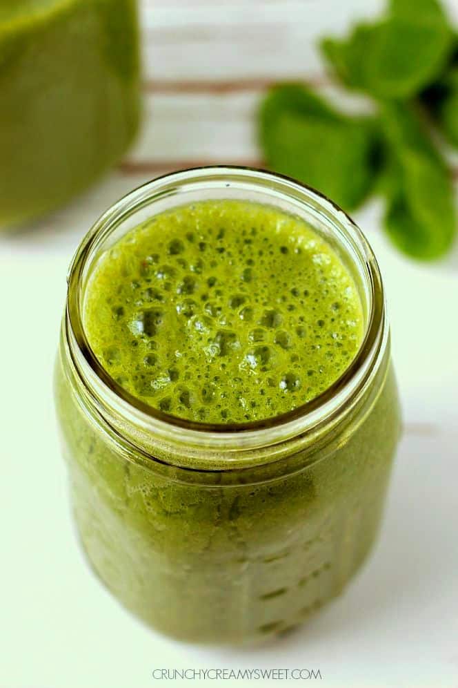 Spinach Smoothie energy boosting Lava Flow Green Smoothie