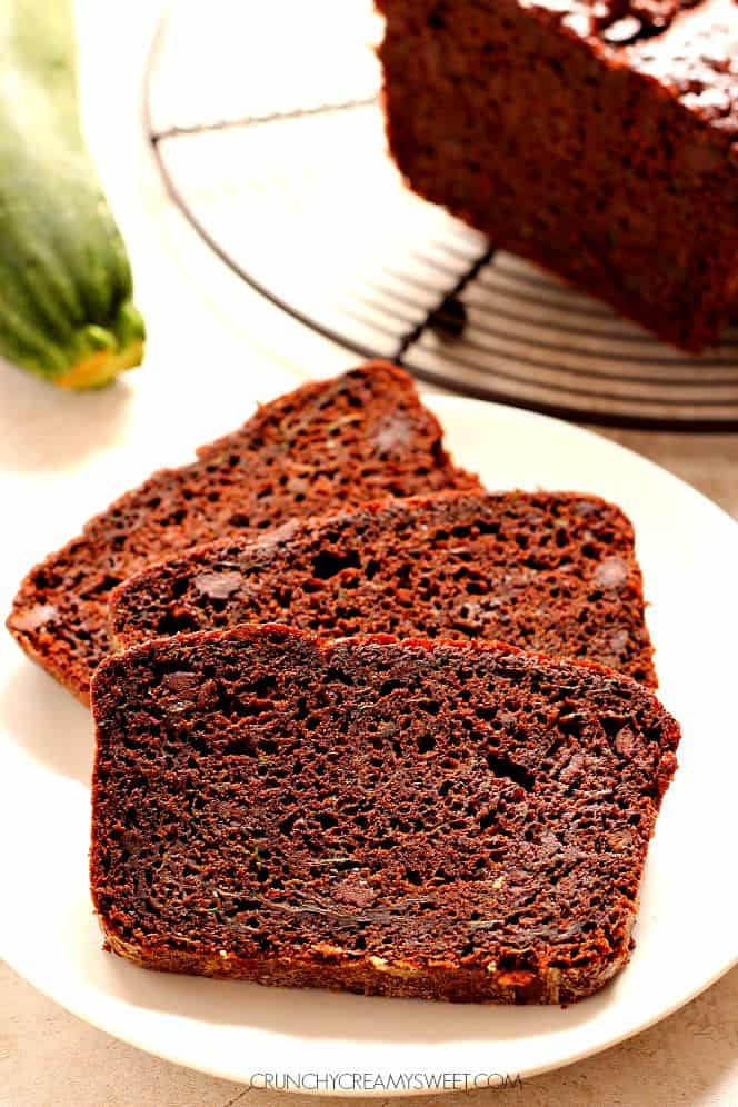 double chocolate zucchini bread