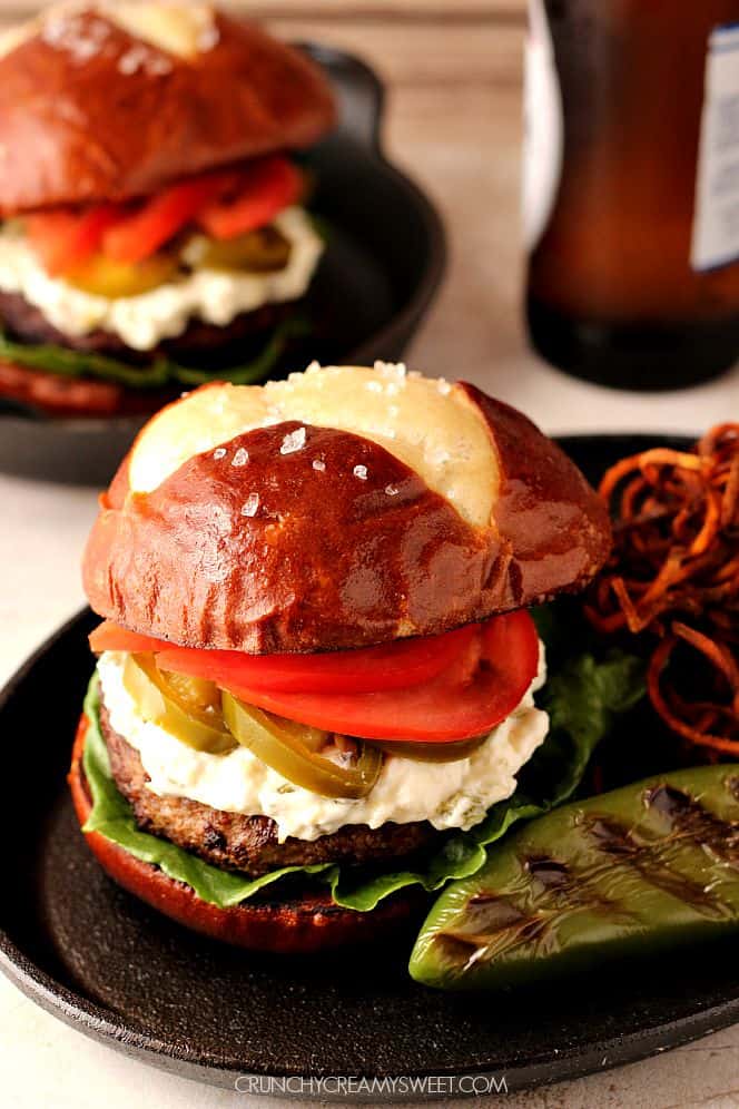 jalapeno popper burger 