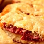 easy reuben cheesy bread