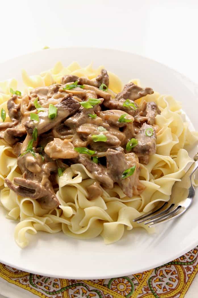 20-Minute Beef Stroganoff Recipe - Crunchy Creamy Sweet